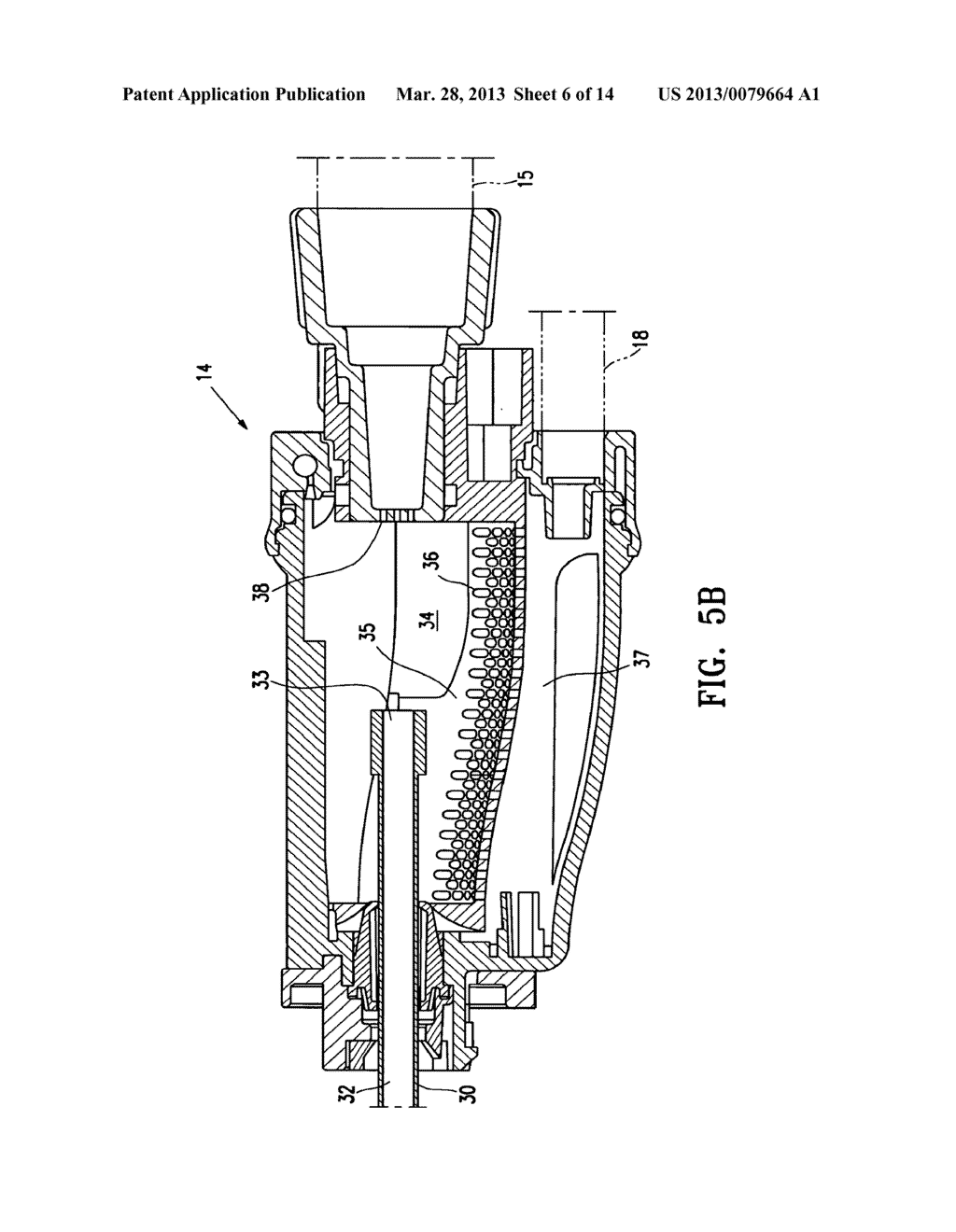 BIOPSY DEVICE WITH FLUID DELIVERY TO TISSUE SPECIMENS - diagram, schematic, and image 07