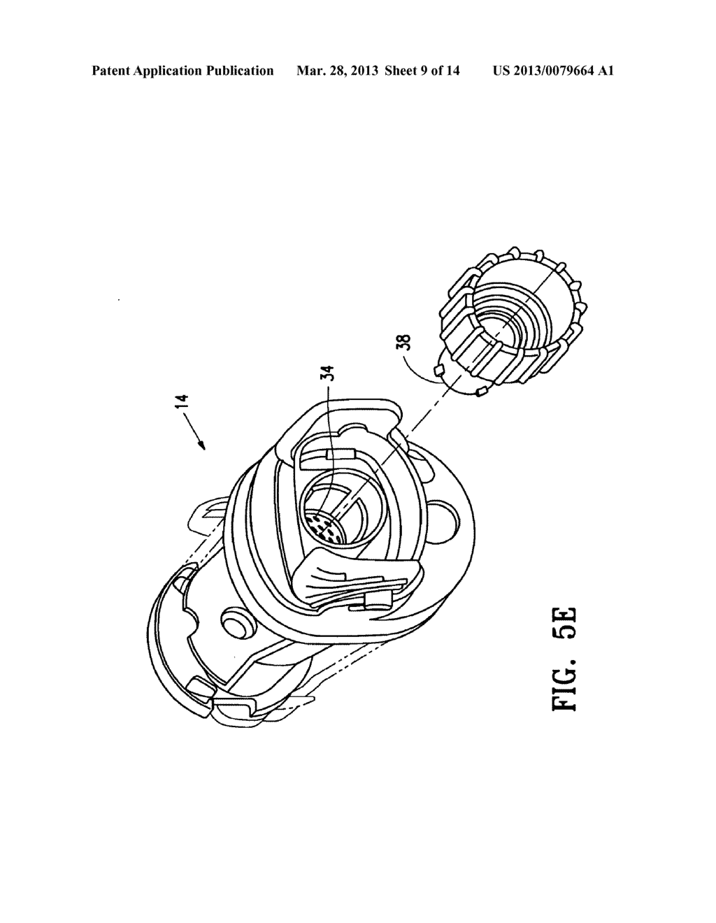 BIOPSY DEVICE WITH FLUID DELIVERY TO TISSUE SPECIMENS - diagram, schematic, and image 10