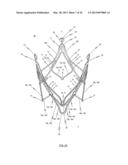 STENT FOR THE POSITIONING AND ANCHORING OF A VALVULAR PROSTHESIS IN AN     IMPLANTATION SITE IN THE HEART OF A PATIENT diagram and image