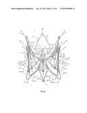 STENT FOR THE POSITIONING AND ANCHORING OF A VALVULAR PROSTHESIS IN AN     IMPLANTATION SITE IN THE HEART OF A PATIENT diagram and image