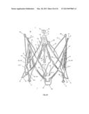 STENT FOR THE POSITIONING AND ANCHORING OF A VALVULAR PROSTHESIS IN AN     IMPLANTATION SITE IN THE HEART OF A PATIENT diagram and image