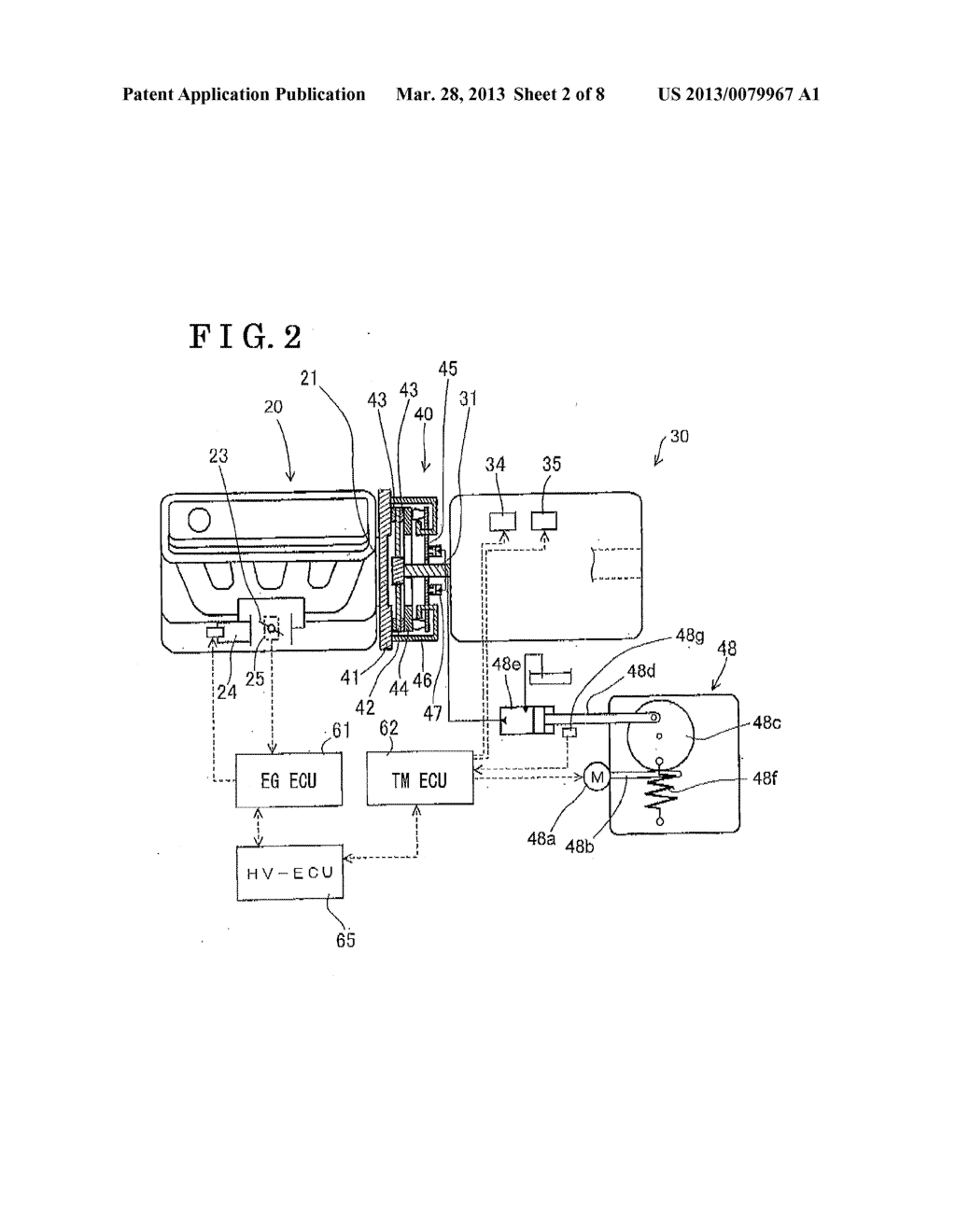 CONTROL DEVICE FOR HYBRID VEHICLE - diagram, schematic, and image 03