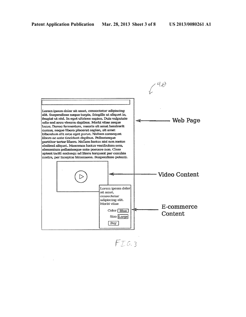 COMMUNICATION SYSTEM WITH COMMERCIAL TRANSACTION OVERLAY WINDOW AND     RELATED METHODS - diagram, schematic, and image 04