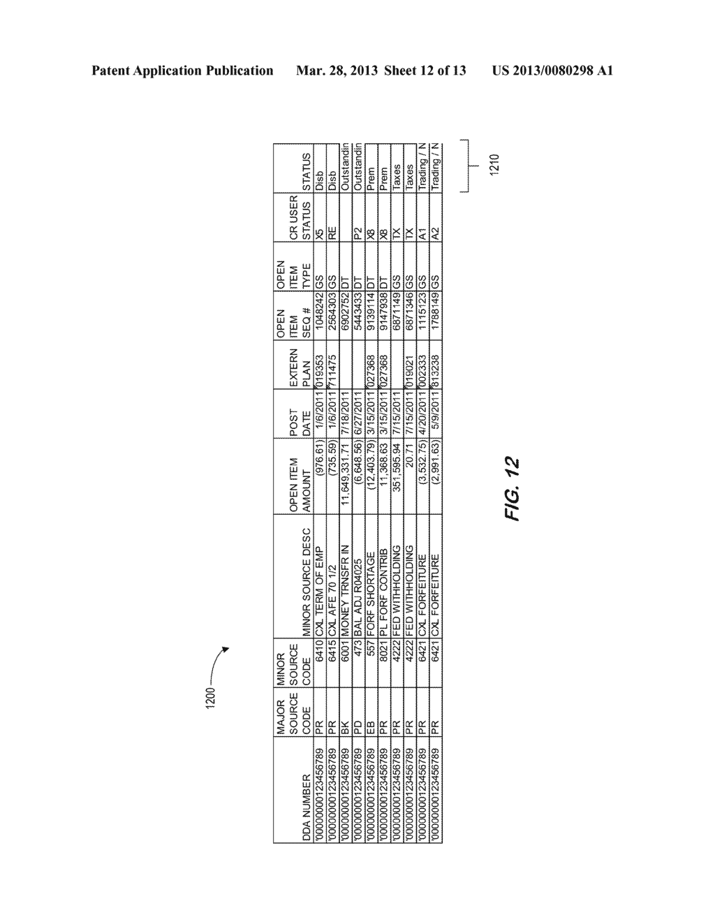 SYSTEM AND METHOD FOR PROCESSING A FINANCIAL ACCOUNT - diagram, schematic, and image 13