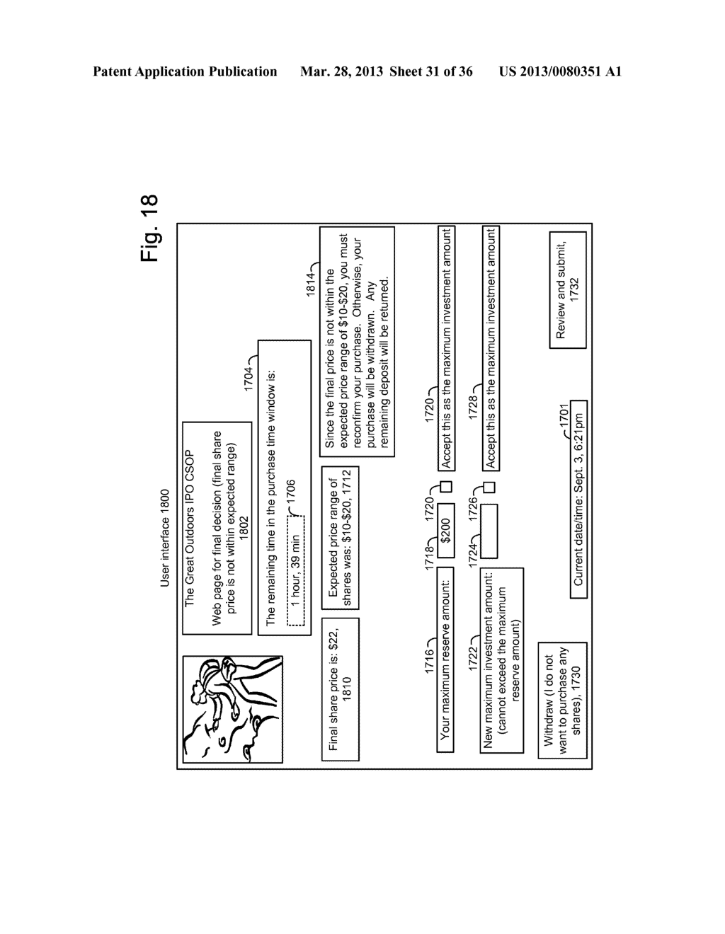 Web And Social Media Platform For Selling IPO Stock To Large Numbers Of     Issuer's Customers - diagram, schematic, and image 32