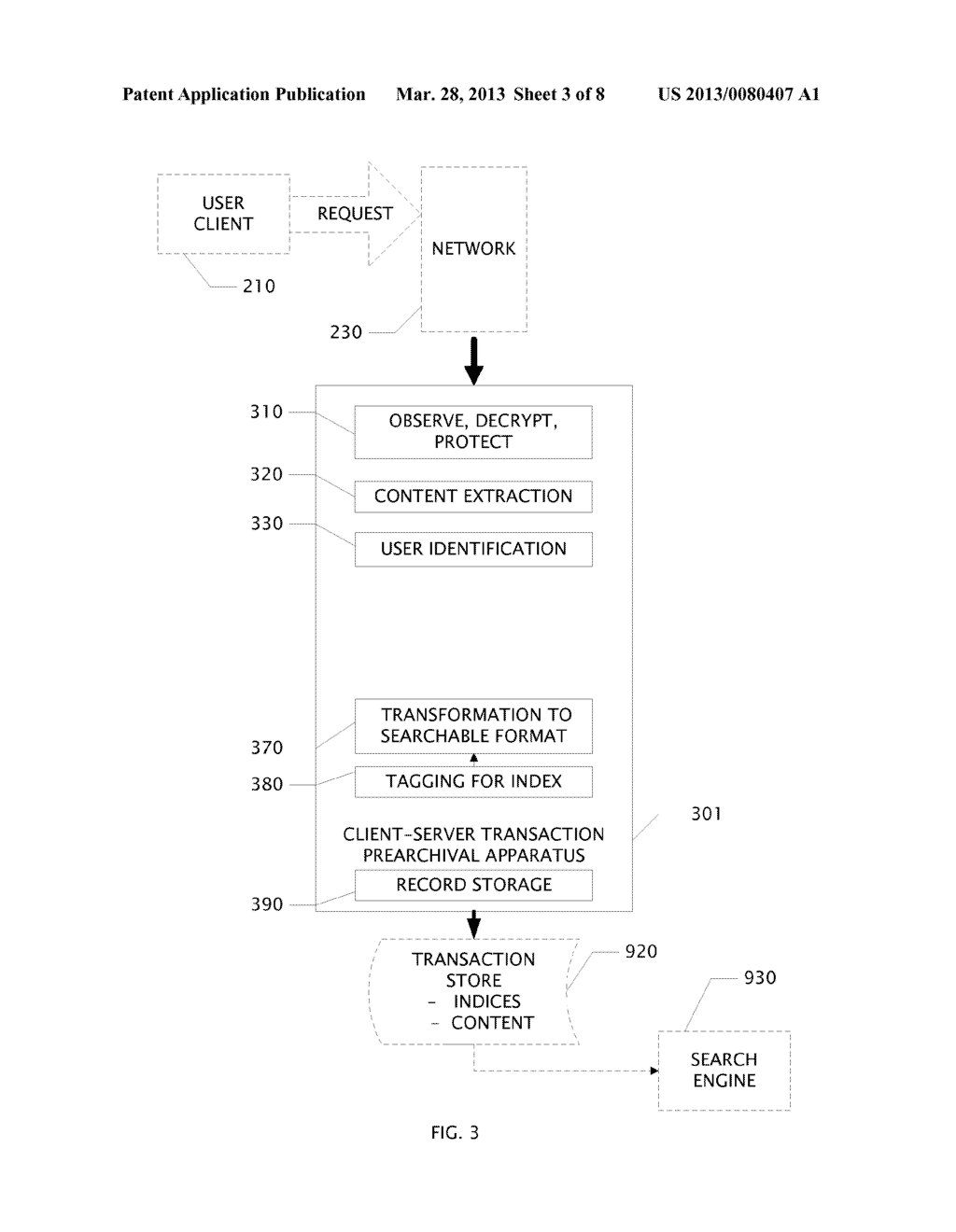 Client -Server Transactional Pre-Archival Apparatus - diagram, schematic, and image 04