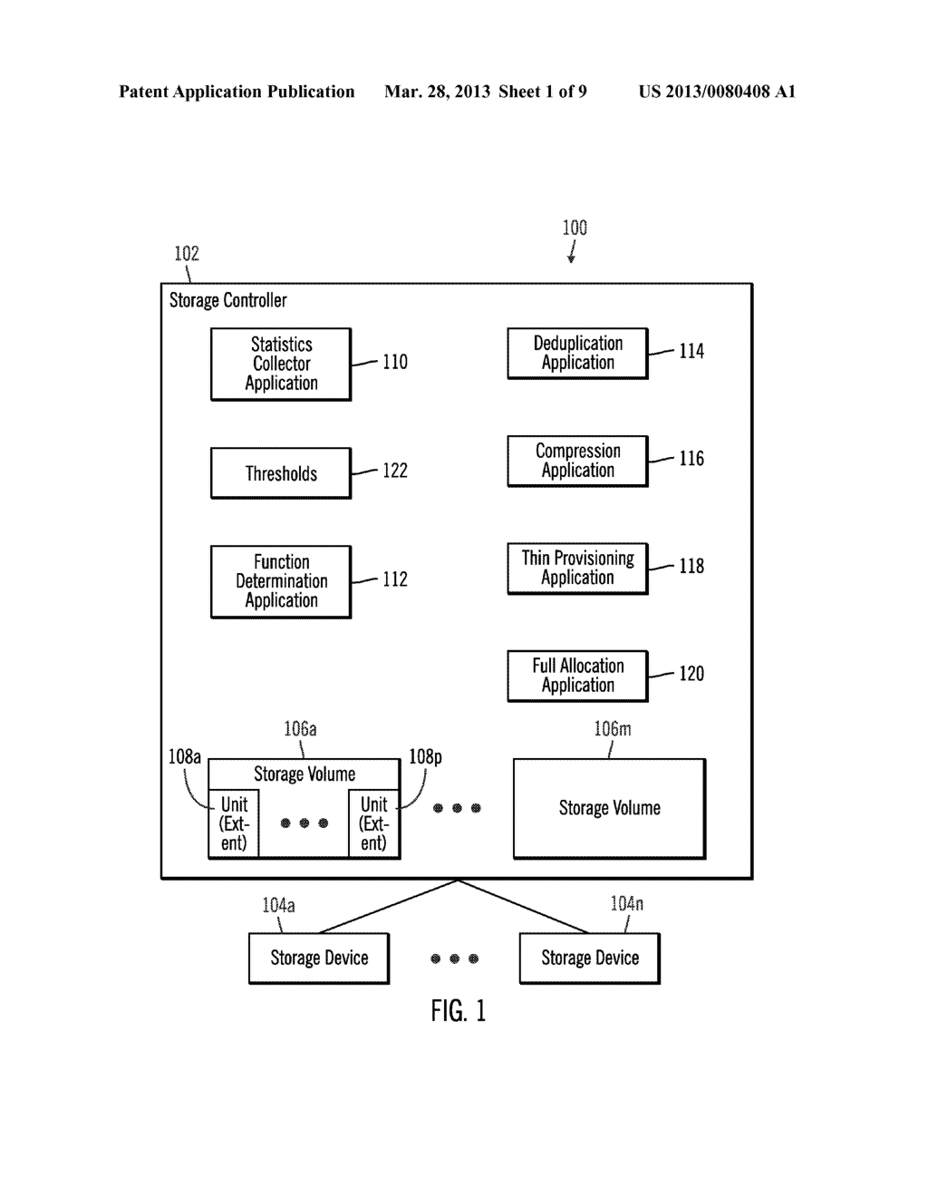 AUTOMATED SELECTION OF FUNCTIONS TO REDUCE STORAGE CAPACITY BASED ON     PERFORMANCE REQUIREMENTS - diagram, schematic, and image 02