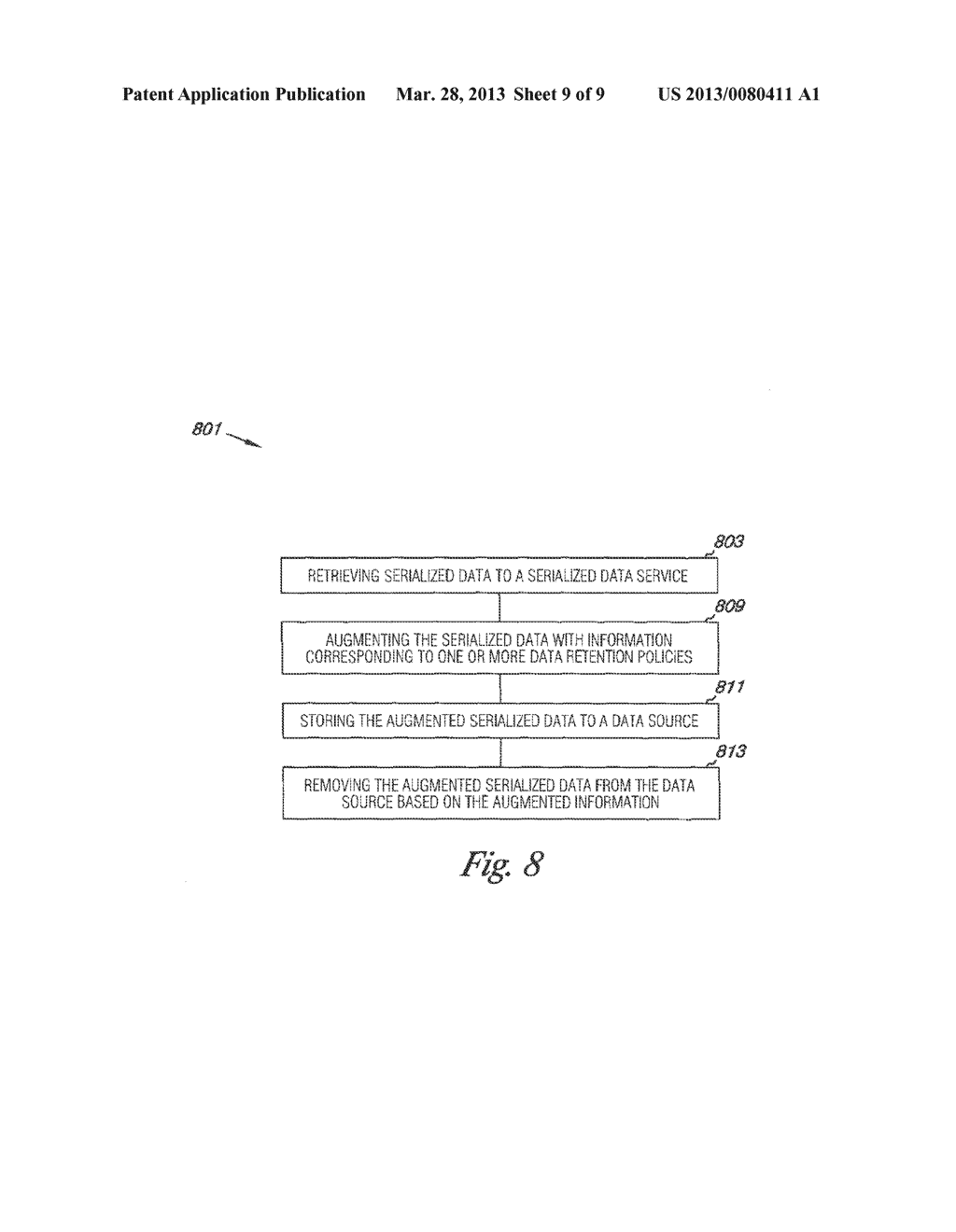 SYSTEM AND METHOD FOR A SERIALIZED DATA SERVICE - diagram, schematic, and image 10