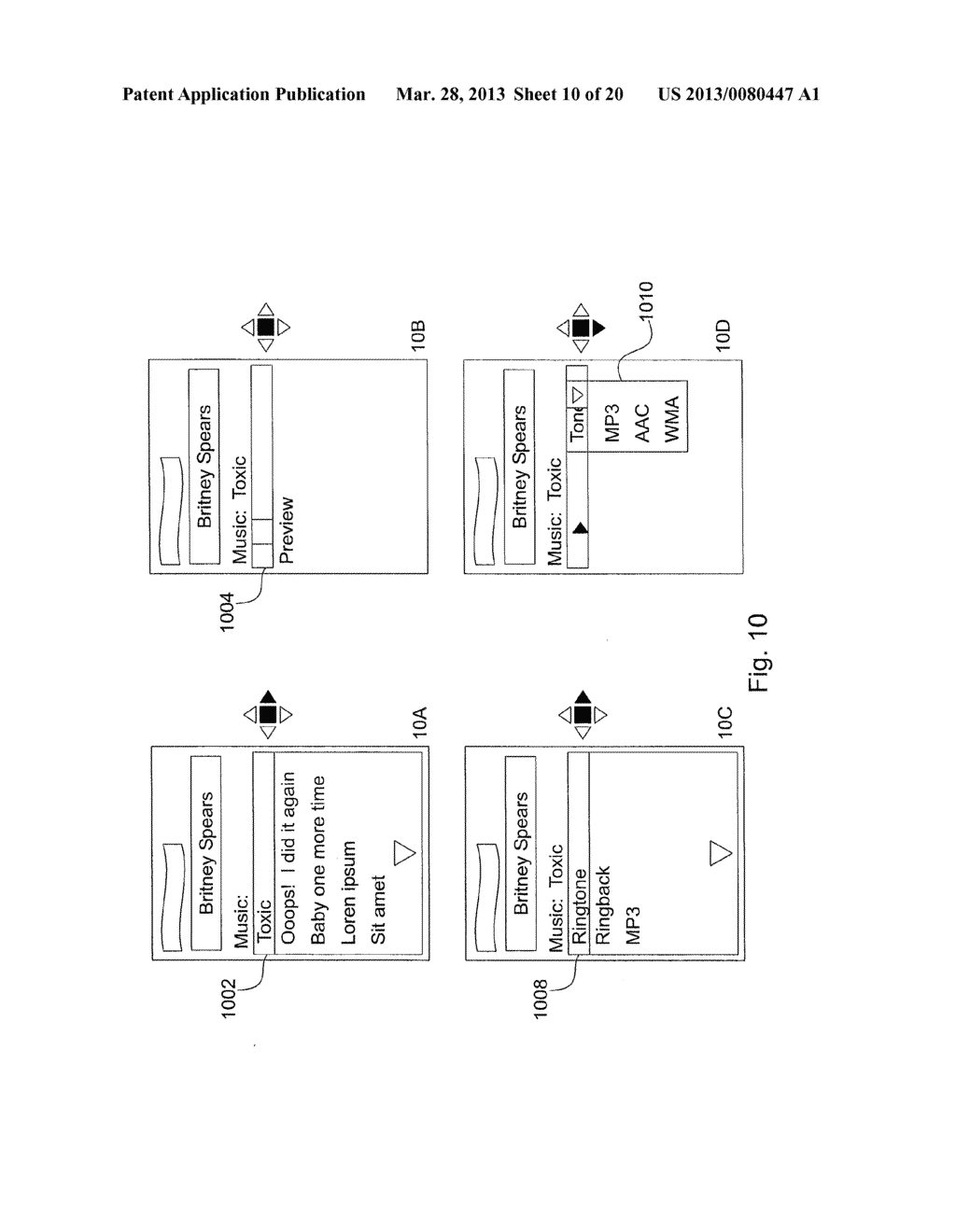 System for Targeting Advertising Content to a Plurality of Mobile     Communication Facilities - diagram, schematic, and image 11