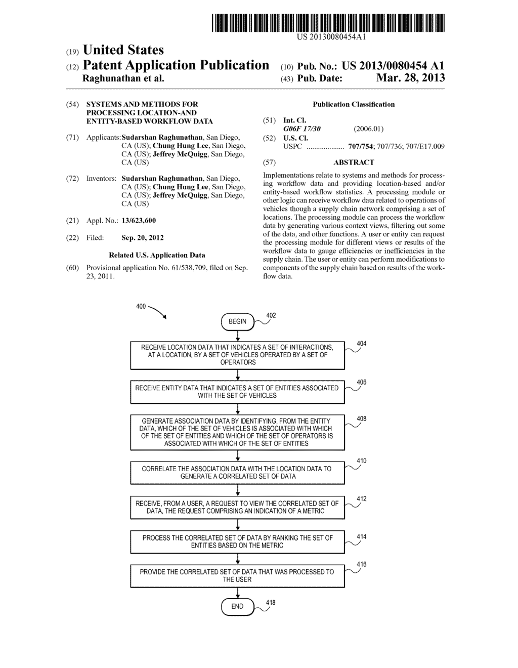 SYSTEMS AND METHODS FOR PROCESSING LOCATION-AND ENTITY-BASED WORKFLOW DATA - diagram, schematic, and image 01