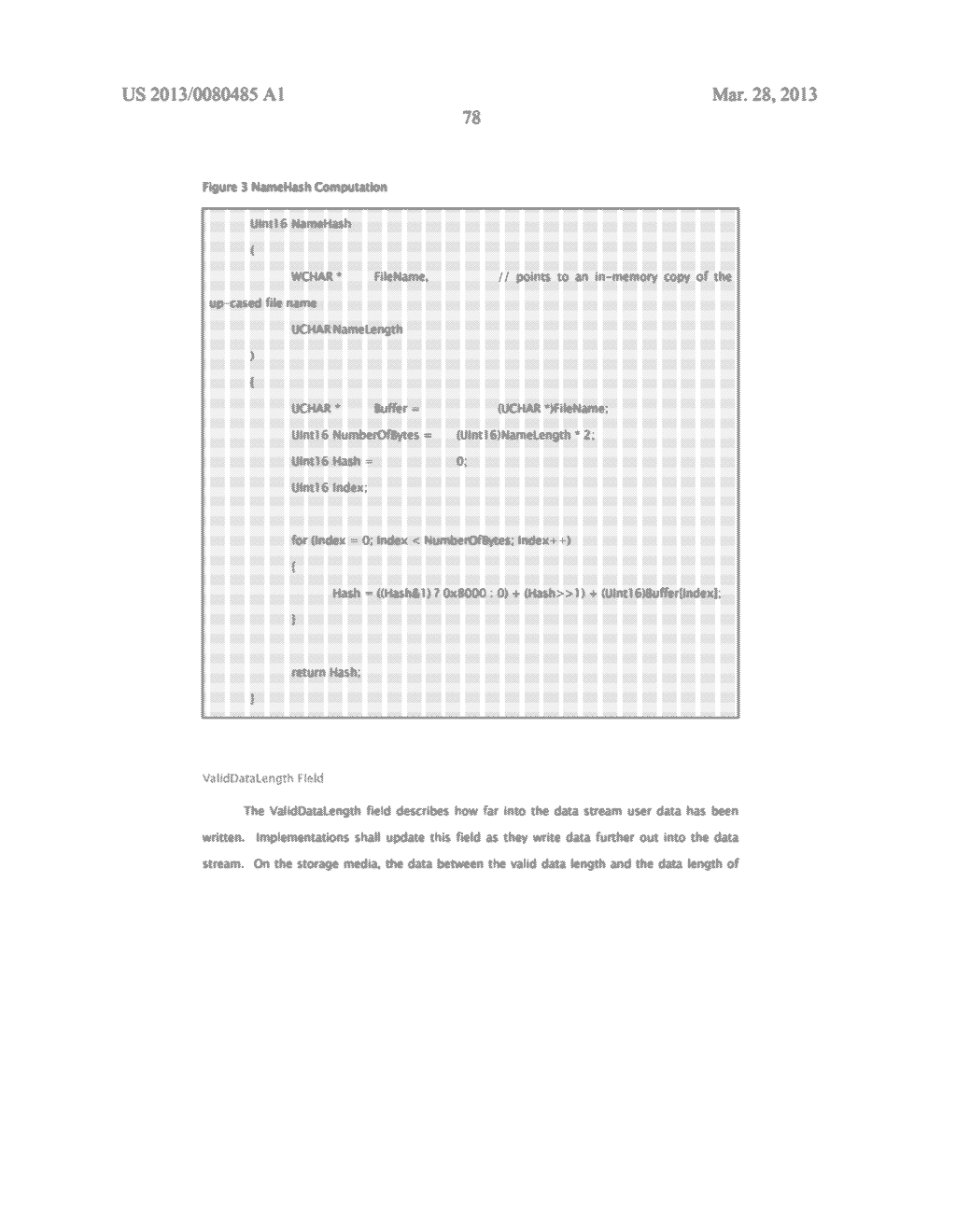 QUICK FILENAME LOOKUP USING NAME HASH - diagram, schematic, and image 87