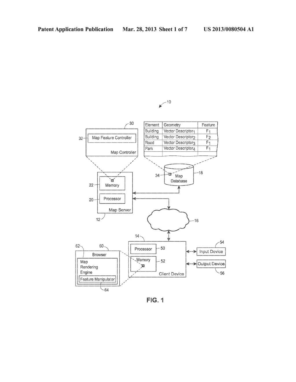 MANAGING MAP ELEMENTS USING AGGREGATE FEATURE IDENTIFIERS - diagram, schematic, and image 02