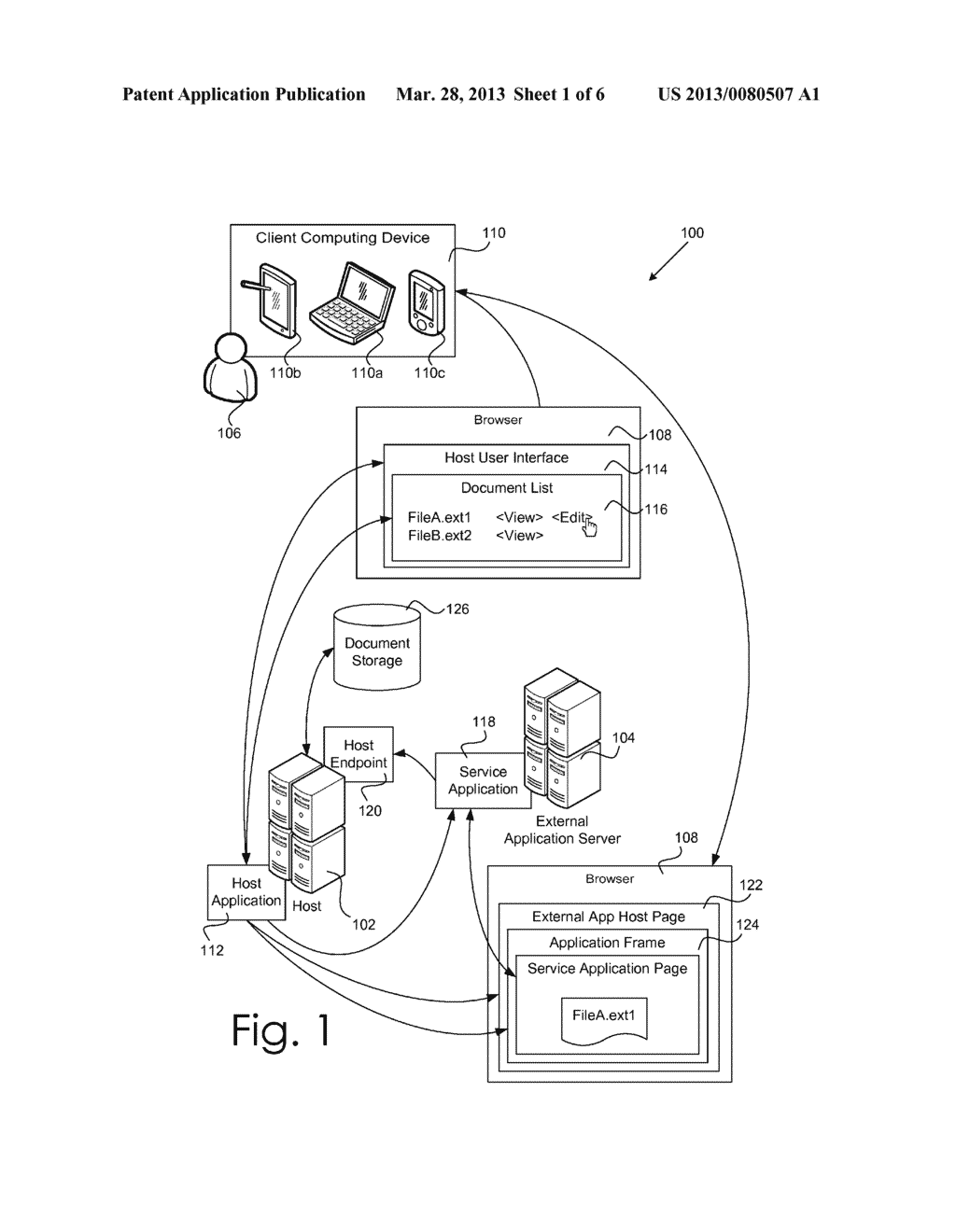 External Service Application Discovery Method - diagram, schematic, and image 02