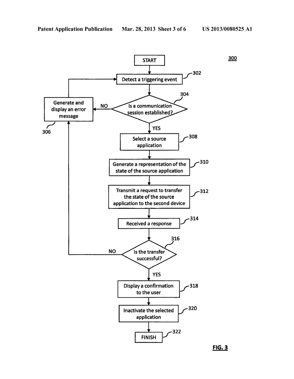 SYSTEMS AND METHODS FOR TRANSFERRING APPLICATION STATE BETWEEN DEVICES     BASED ON GESTURAL INPUT - diagram, schematic, and image 04