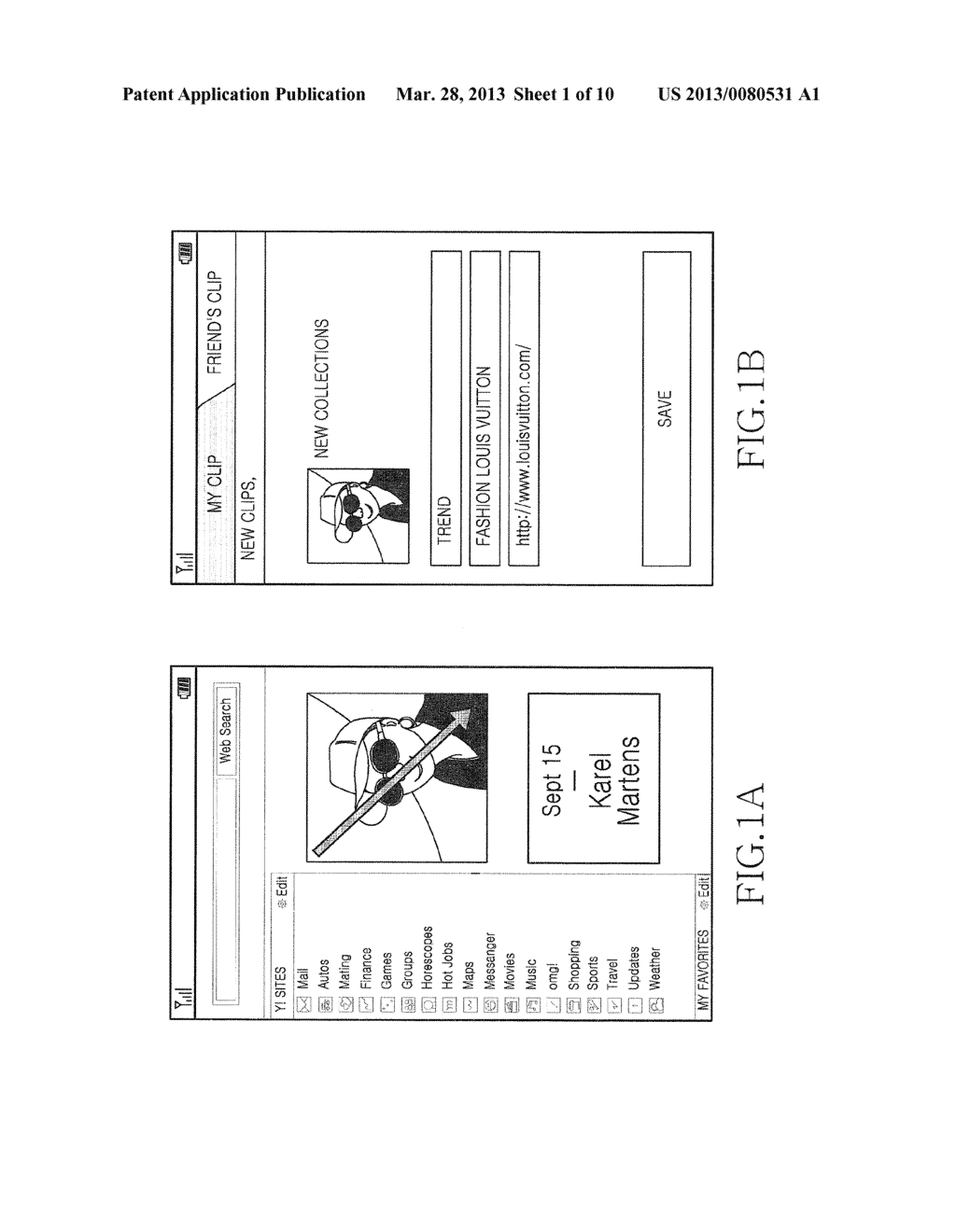 APPARATUS AND METHOD FOR CLIPPING AND SHARING CONTENT AT A PORTABLE     TERMINAL - diagram, schematic, and image 02