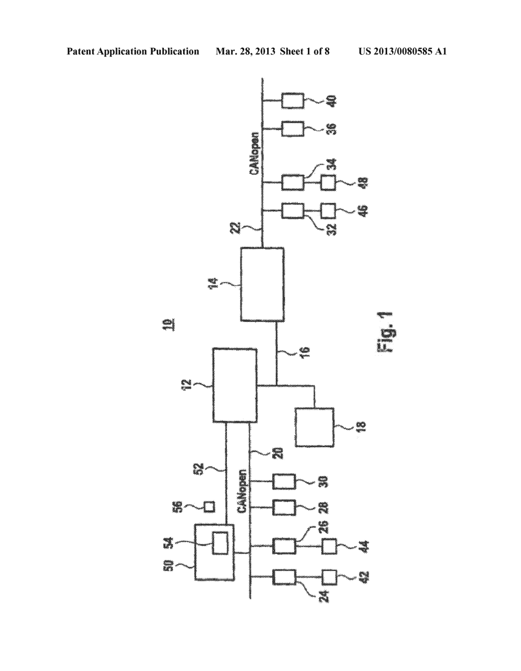 METHOD FOR TRANSMITTING DATA VIA A CANOPEN BUS - diagram, schematic, and image 02