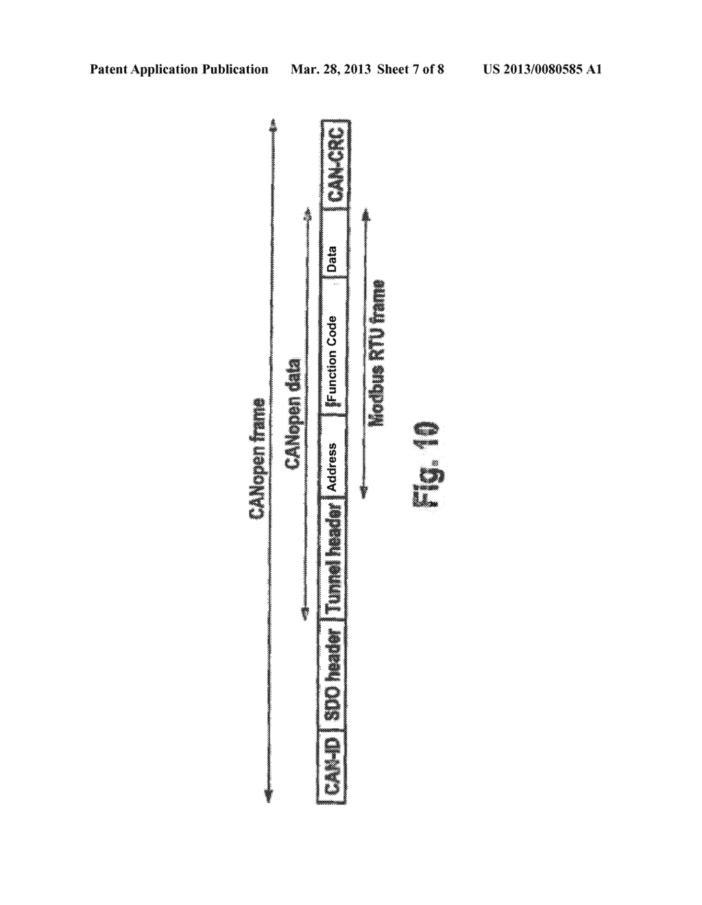 METHOD FOR TRANSMITTING DATA VIA A CANOPEN BUS - diagram, schematic, and image 08