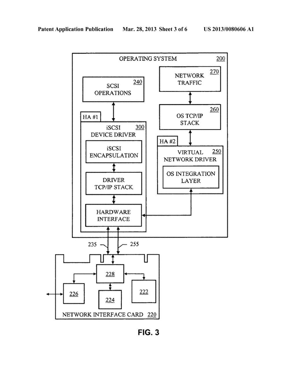 NETWORK STORAGE TARGET BOOT AND NETWORK CONNECTIVITY THROUGH A COMMON     NETWORK DEVICE - diagram, schematic, and image 04