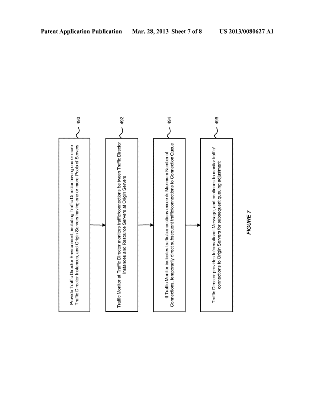 SYSTEM AND METHOD FOR SURGE PROTECTION AND RATE ACCELERATION IN A TRAFFIC     DIRECTOR ENVIRONMENT - diagram, schematic, and image 08