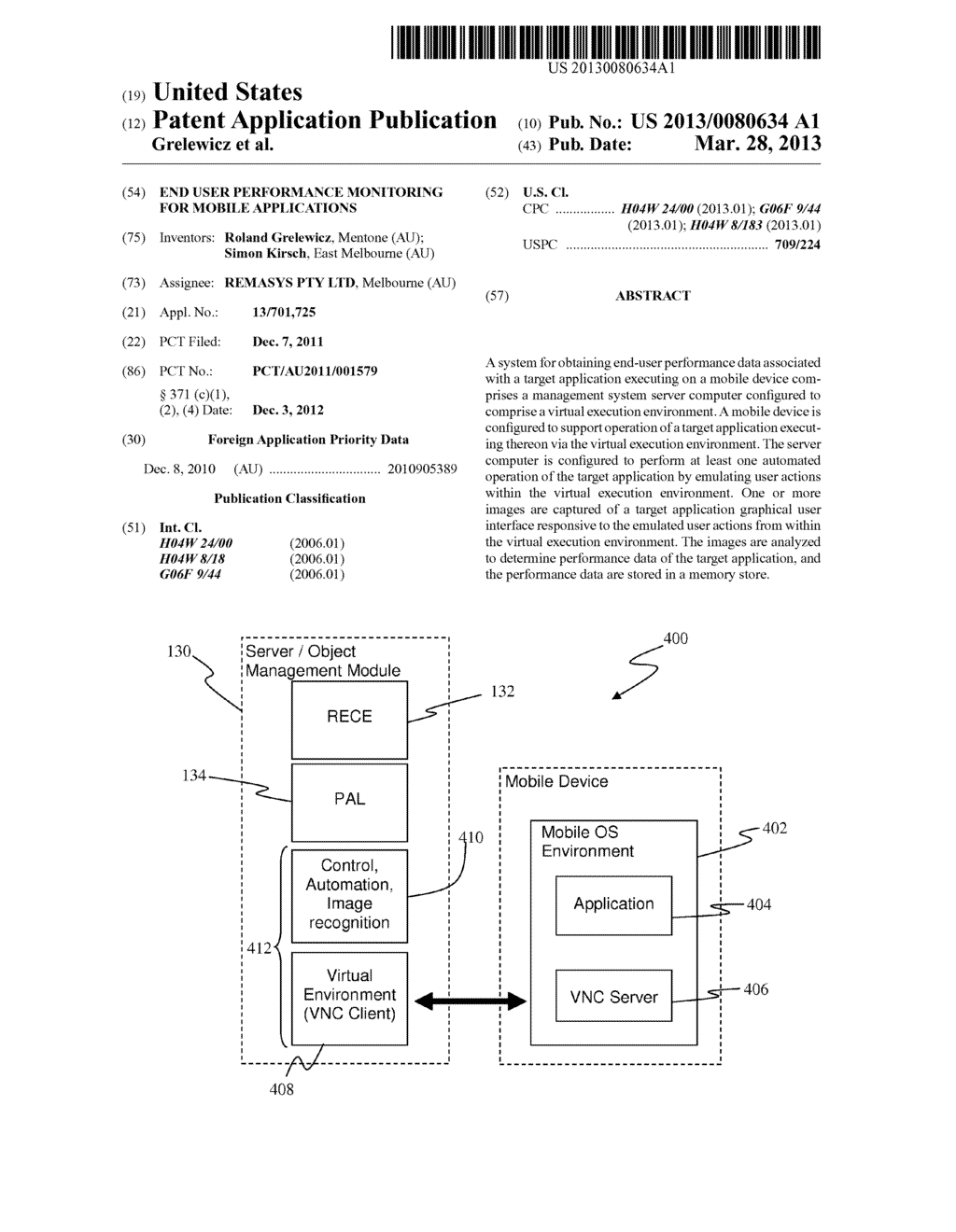 End User Performance Monitoring For Mobile Applications - diagram, schematic, and image 01