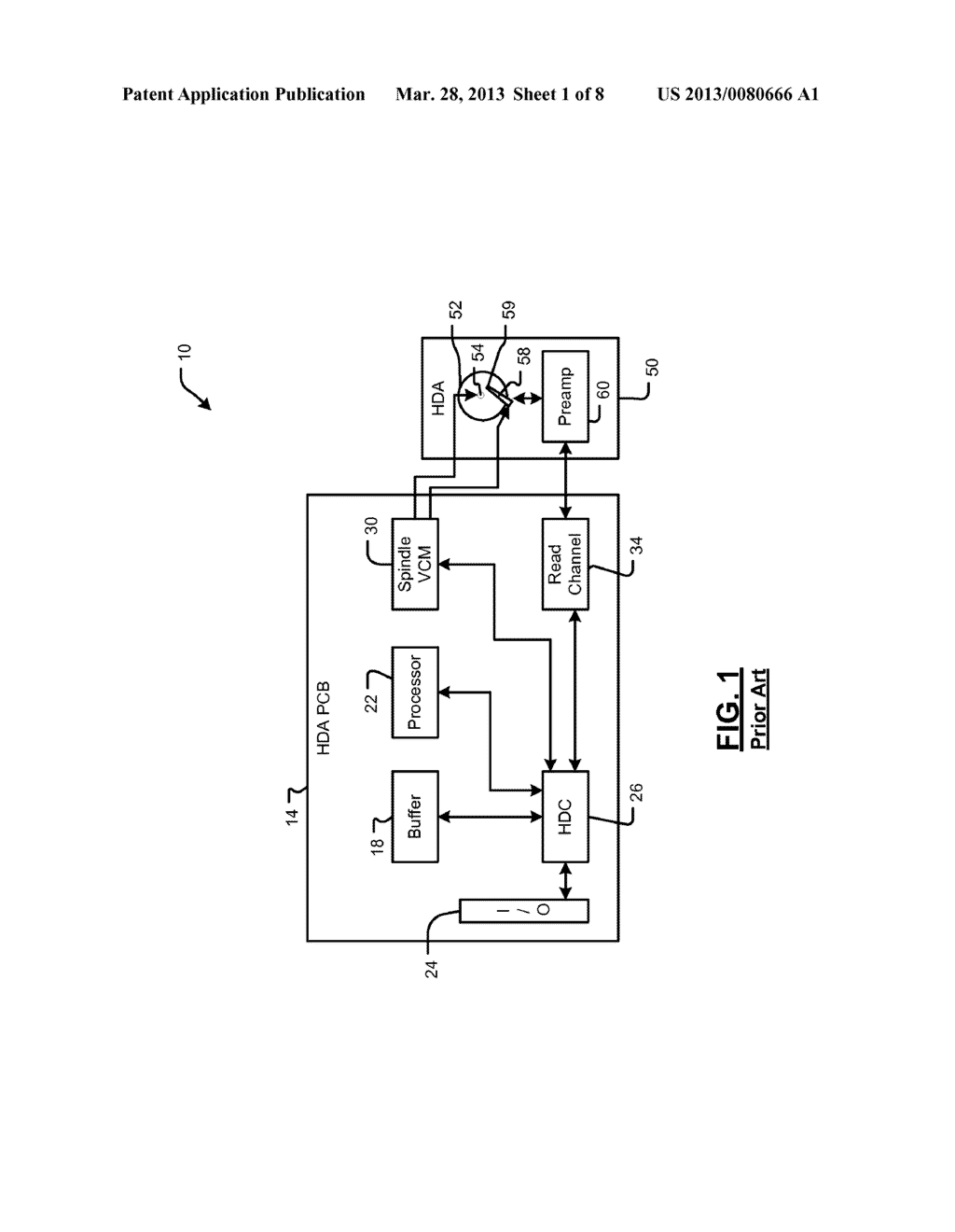 HARD DISK DRIVE INTEGRATED CIRCUIT WITH INTEGRATED GIGABIT ETHERNET     INTERFACE MODULE - diagram, schematic, and image 02