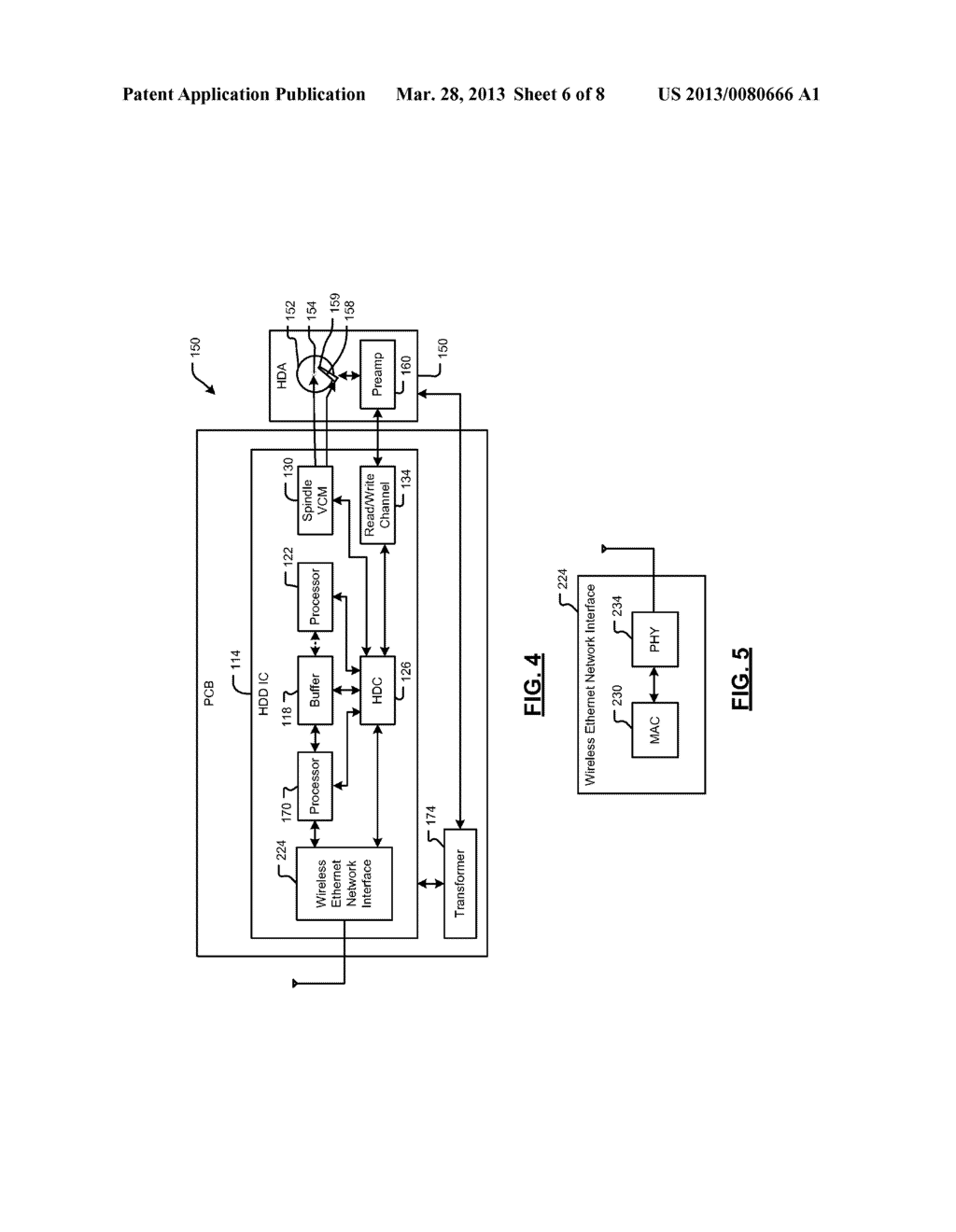 HARD DISK DRIVE INTEGRATED CIRCUIT WITH INTEGRATED GIGABIT ETHERNET     INTERFACE MODULE - diagram, schematic, and image 07