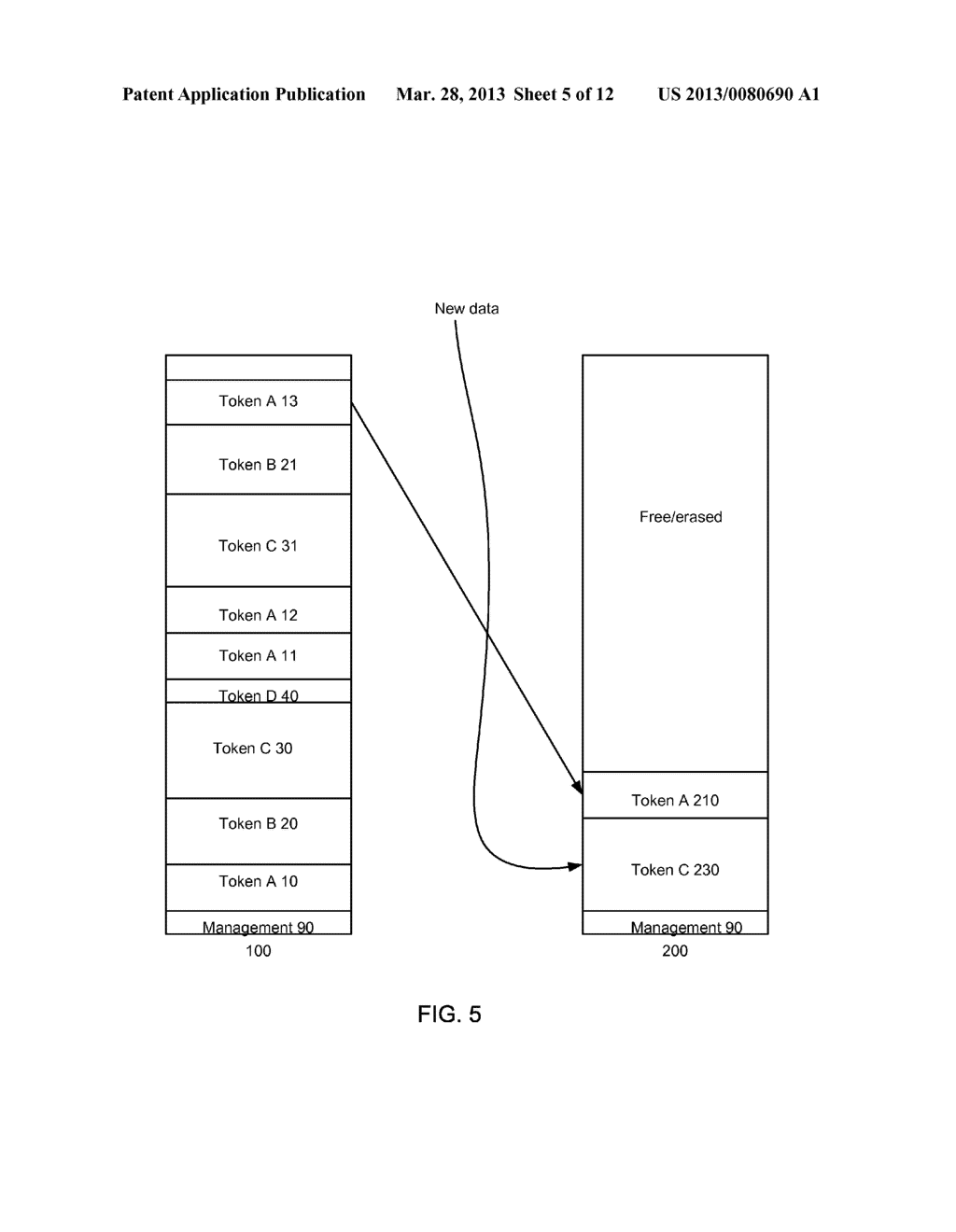 METHOD TO EMULATE EEPROM USING FLASH MEMORY - diagram, schematic, and image 06