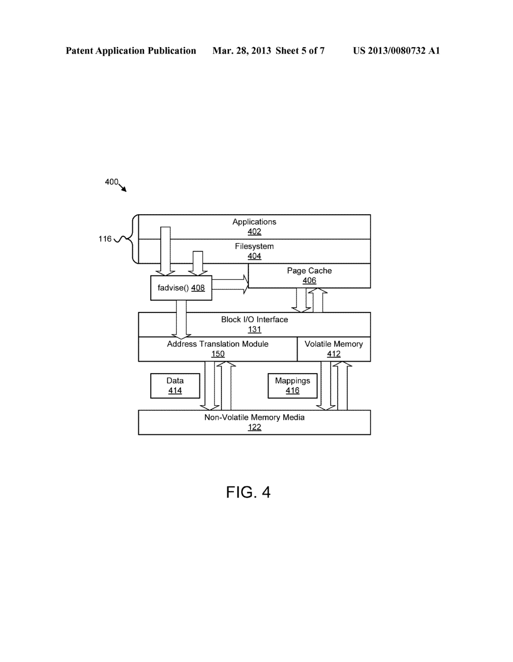 APPARATUS, SYSTEM, AND METHOD FOR AN ADDRESS TRANSLATION LAYER - diagram, schematic, and image 06