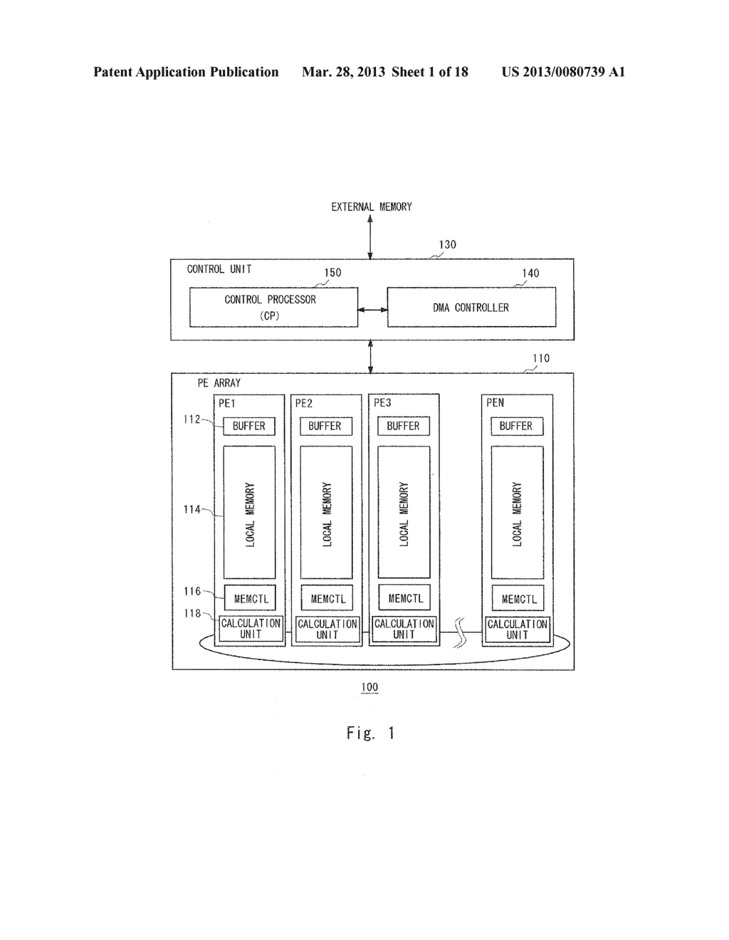 SIMD PROCESSOR AND CONTROL PROCESSOR, AND PROCESSOR ELEMENT - diagram, schematic, and image 02