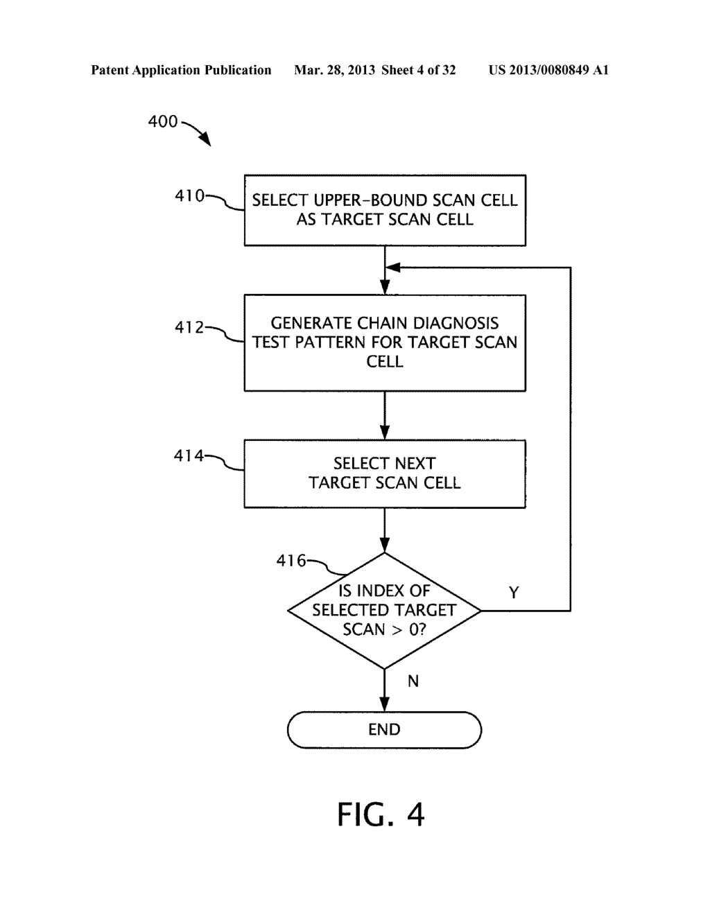 TEST PATTERN GENERATION FOR DIAGNOSING SCAN CHAIN FAILURES - diagram, schematic, and image 05