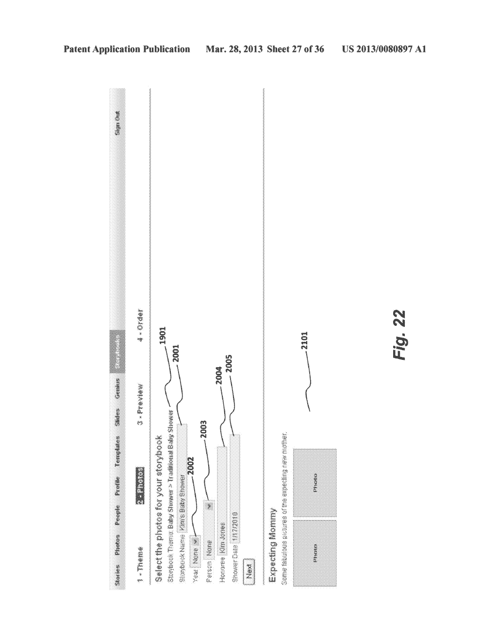 SYSTEM AND METHOD FOR CREATING PHOTO BOOKS USING VIDEO - diagram, schematic, and image 28