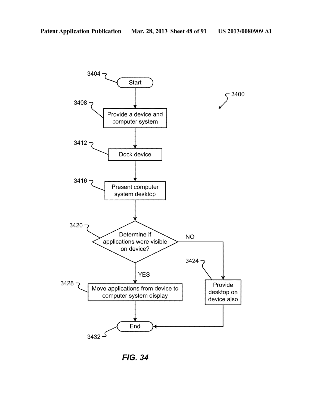 UNIFIED DESKTOP DOCKING BEHAVIOUR FOR AN AUXILLARY MONITOR - diagram, schematic, and image 49