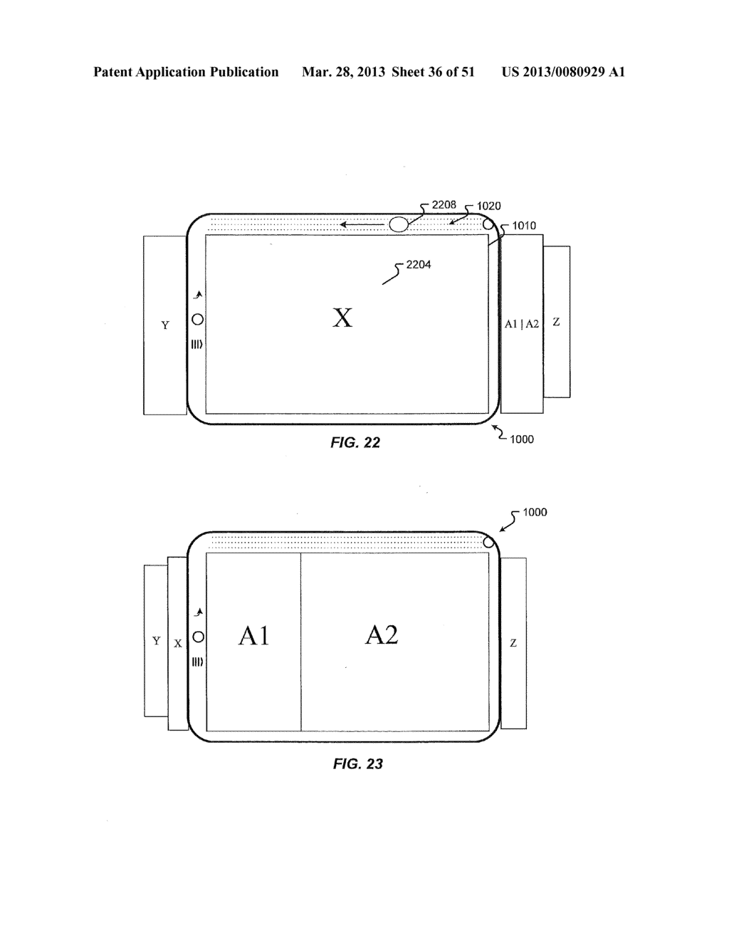 MINIMIZING AND MAXIMIZING BETWEEN PORTRAIT DUAL DISPLAY AND PORTRAIT     SINGLE DISPLAY - diagram, schematic, and image 37