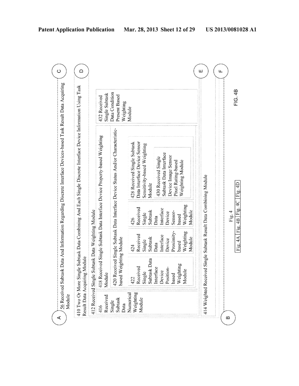 RECEIVING DISCRETE INTERFACE DEVICE SUBTASK RESULT DATA AND ACQUIRING TASK     RESULT DATA - diagram, schematic, and image 13