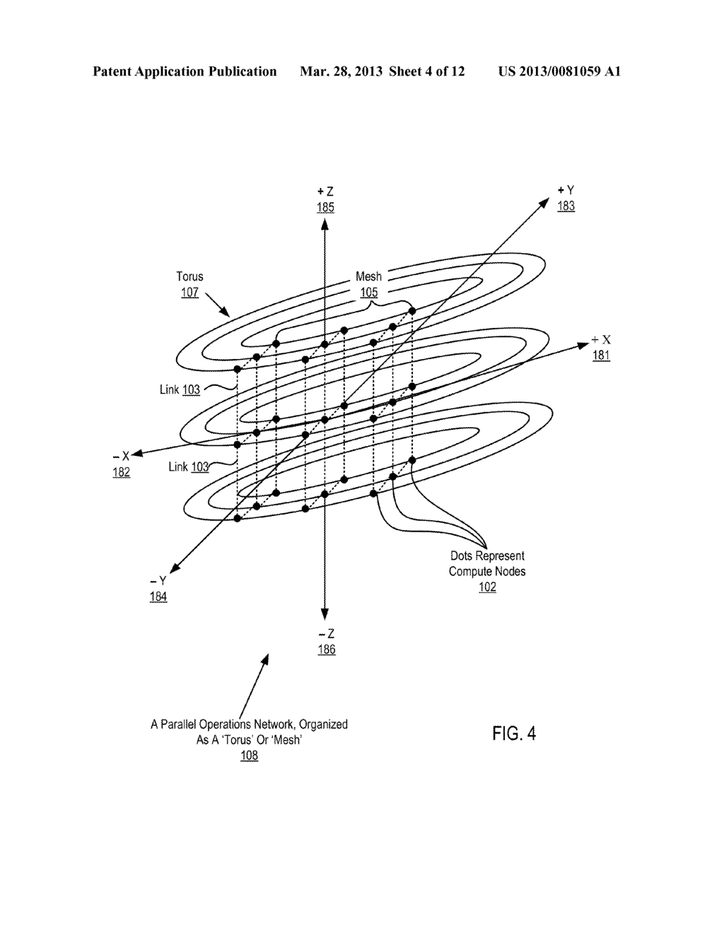 DATA COMMUNICATIONS IN A PARALLEL ACTIVE MESSAGING INTERFACE OF A PARALLEL     COMPUTER - diagram, schematic, and image 05