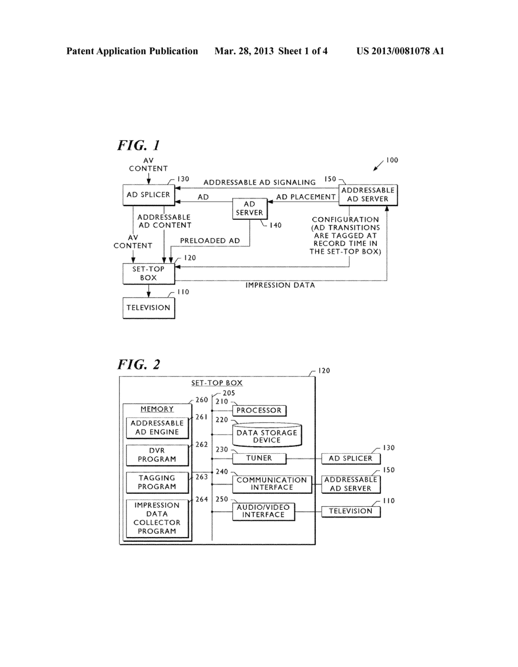 Method for Tag Insertion and Notification for DVR Addressable     Advertisement - diagram, schematic, and image 02