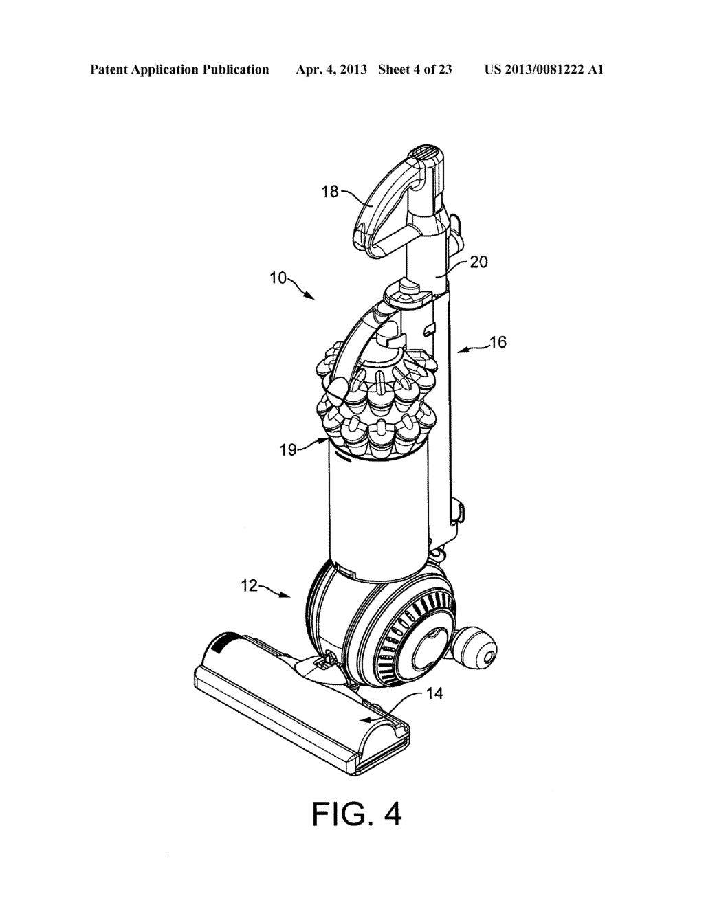 UPRIGHT VACUUM CLEANER - diagram, schematic, and image 05