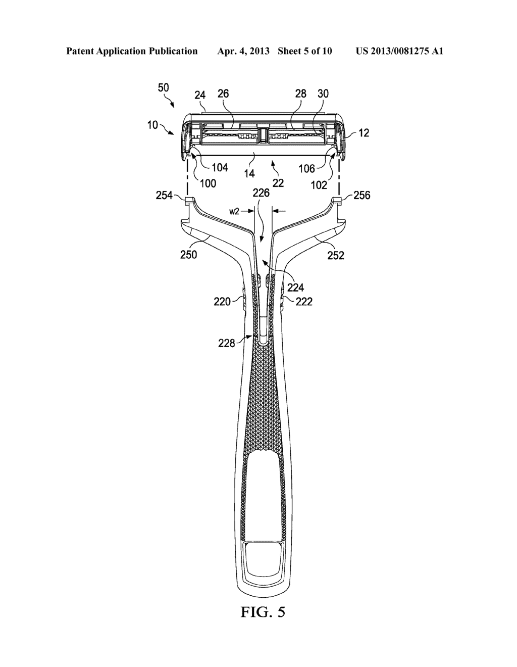 LUBRICATING MEMBER FOR A SHAVING RAZOR - diagram, schematic, and image 06