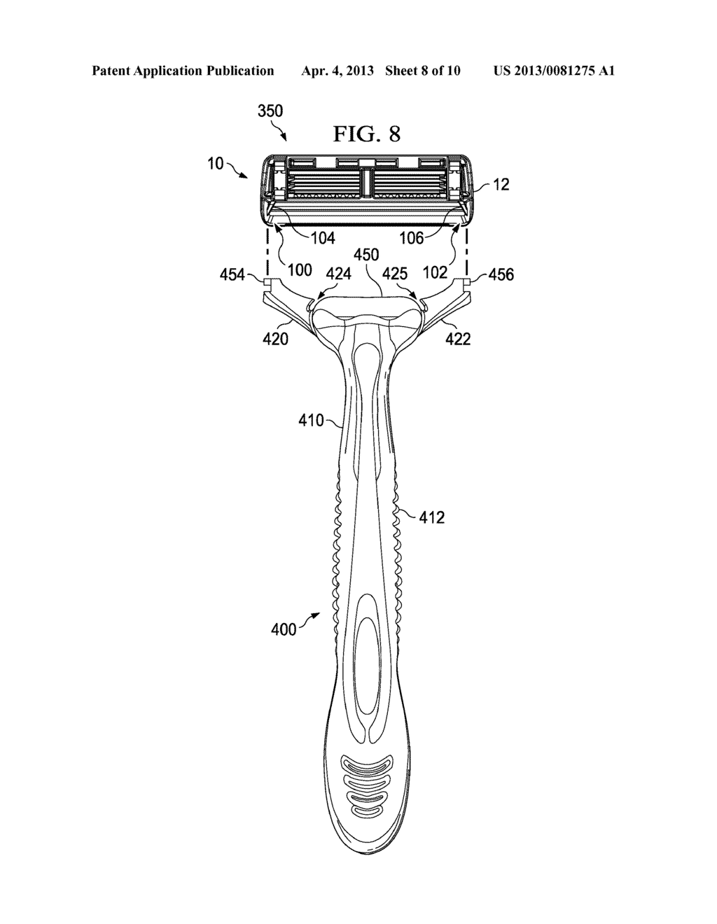 LUBRICATING MEMBER FOR A SHAVING RAZOR - diagram, schematic, and image 09