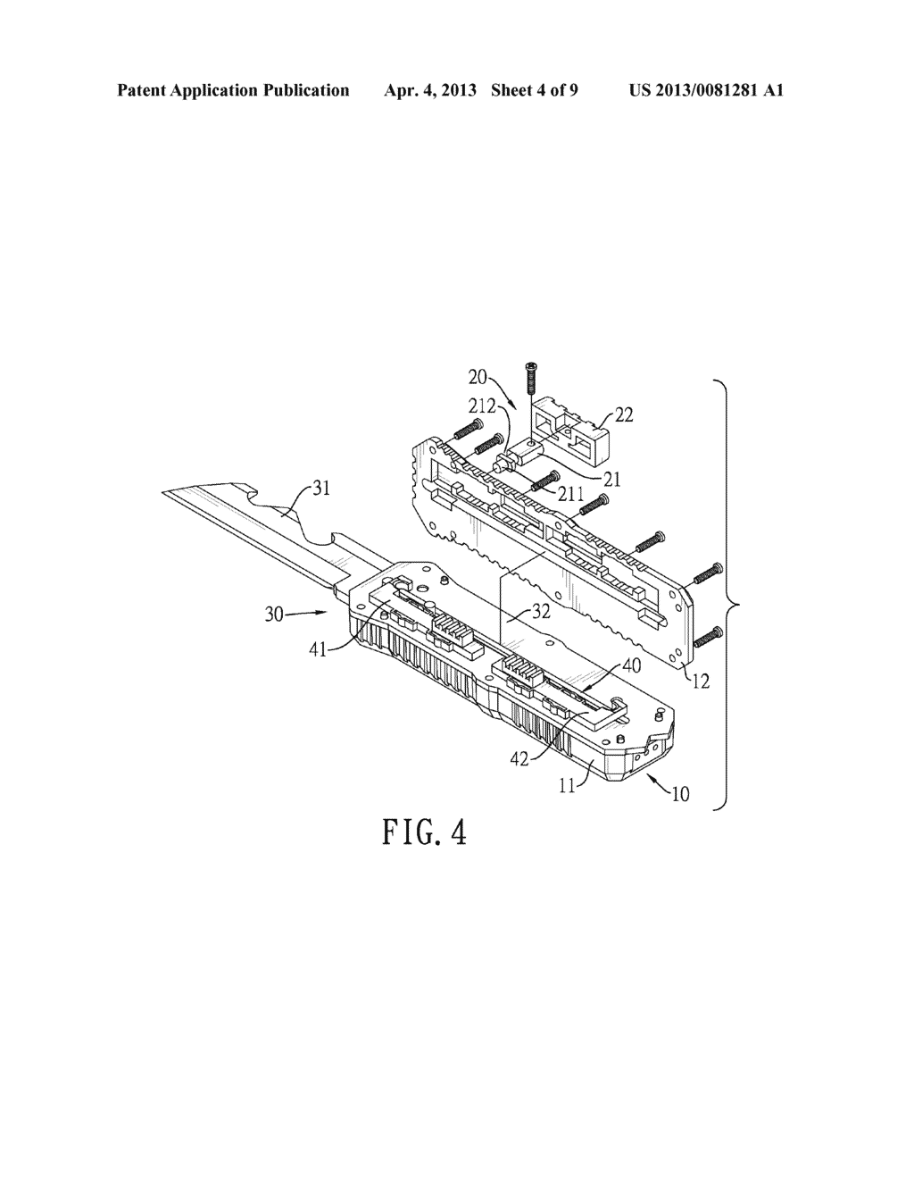 RETRACTABLE KNIFE WITH A SAFETY LOCK - diagram, schematic, and image 05