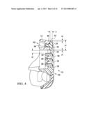 SHAVING RAZOR HANDLE FOR BIASING A SHAVING CARTRIDGE diagram and image