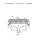 SHAVING RAZOR HANDLE FOR BIASING A SHAVING CARTRIDGE diagram and image