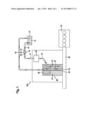 DEVICE AND METHOD FOR METERING A LIQUID INTO THE EXHAUST TRACT OF AN     INTERNAL COMBUSTION ENGINE diagram and image