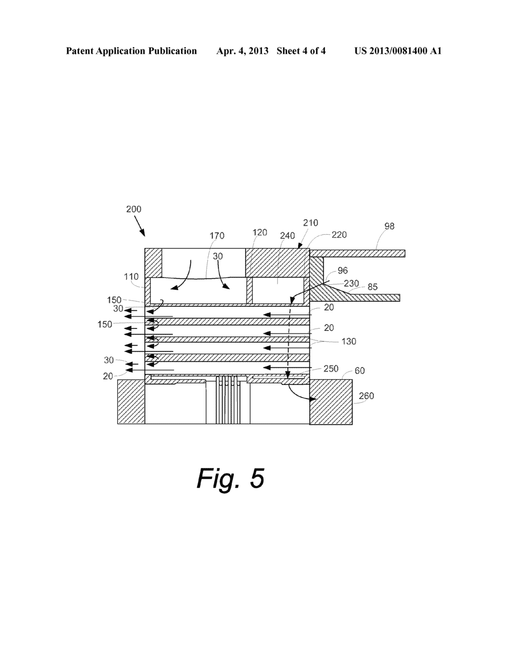 COMBUSTOR WITH A PRE-NOZZLE MIXING CAP ASSEMBLY - diagram, schematic, and image 05