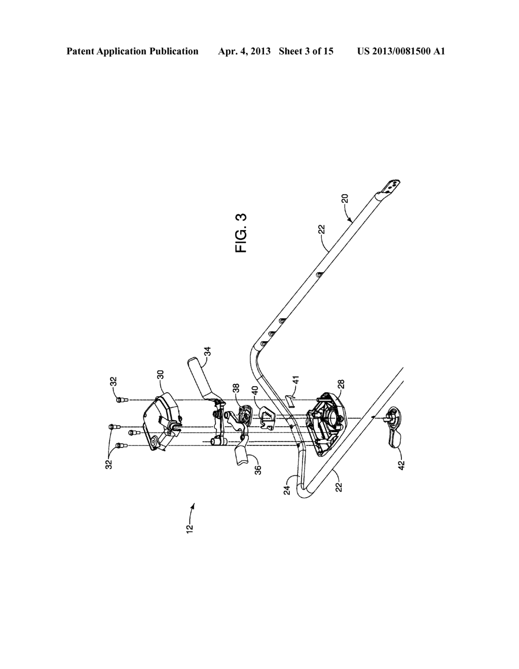 SPEED CONTROL ASSEMBLY FOR A SELF-PROPELLED WALK-BEHIND LAWN MOWER - diagram, schematic, and image 04
