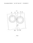 TWO-NEEDLE SEWING MACHINE AND TWO-NEEDLE SEWING MACHINE STITCH FORMING     METHOD diagram and image