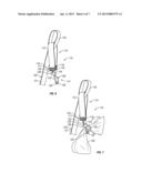 WASTE BAG RETENTION DEVICE AND SYSTEM diagram and image