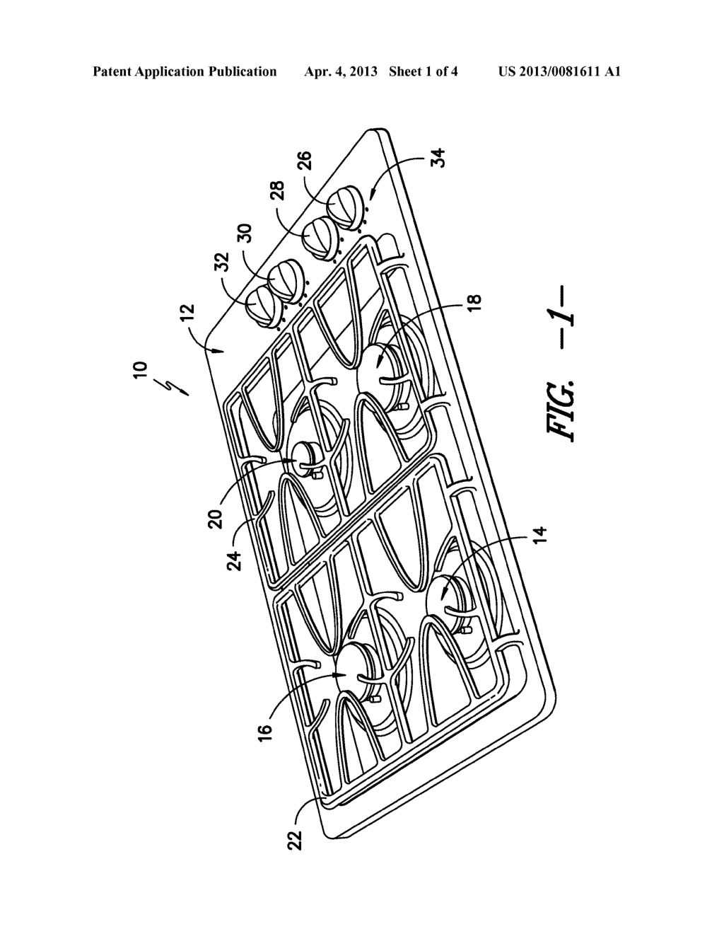 HOT SURFACE IGNITER SHIELD FOR A GASEOUS FUEL APPLIANCE - diagram, schematic, and image 02