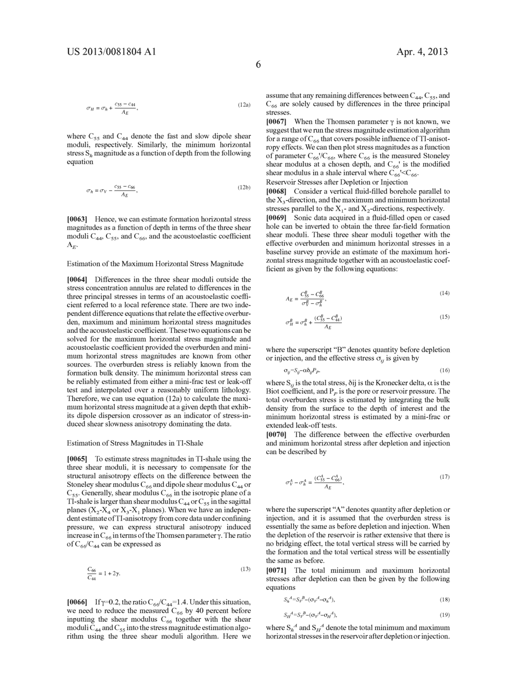 ESTIMATION OF DEPLETION OR INJECTION INDUCED RESERVOIR STRESSES USING     TIME-LAPSE SONIC DATA IN CASED HOLES - diagram, schematic, and image 17