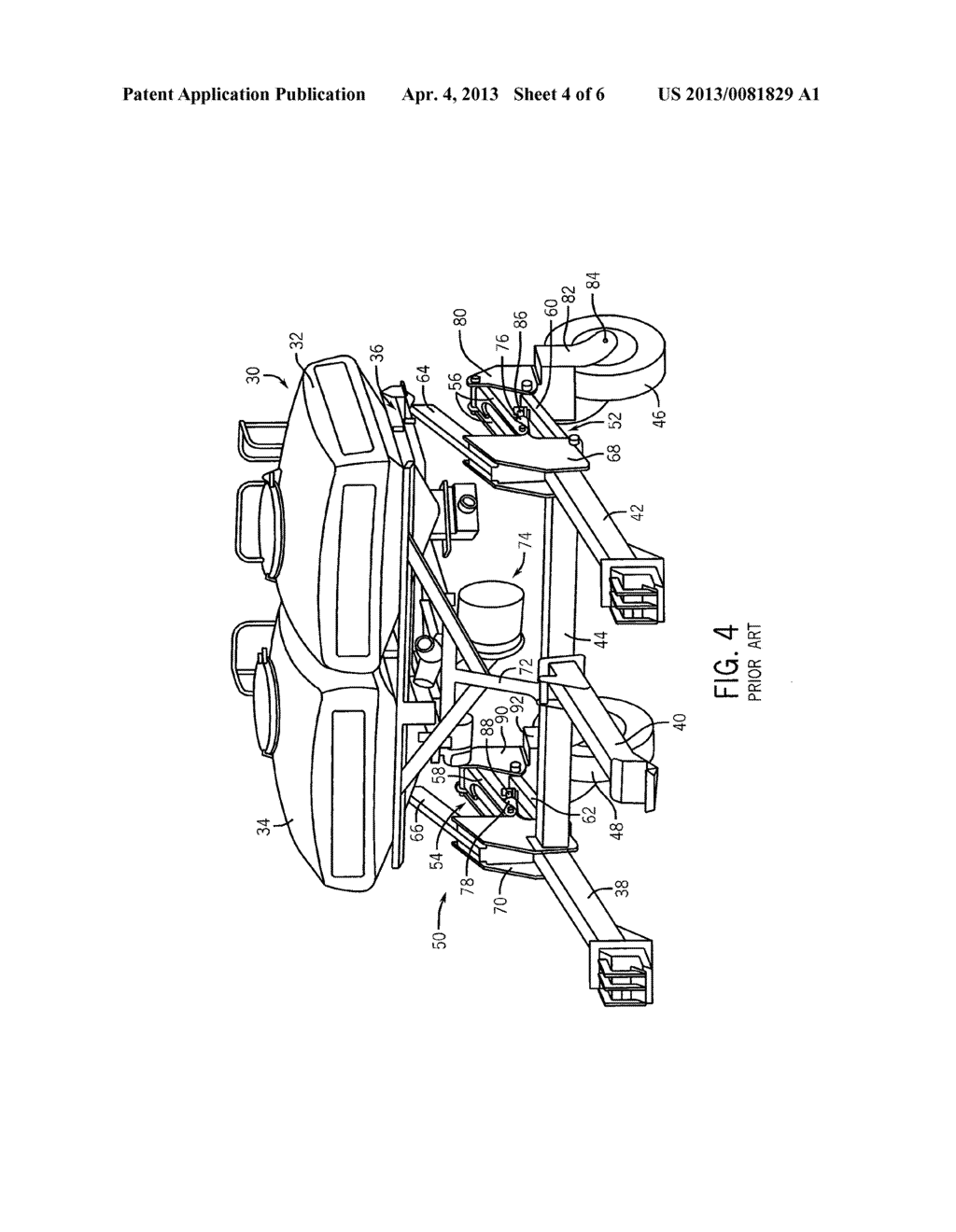 Method And Apparatus For Automatic Positioning Of Gull Wings Of Stackerbar     Planter Based On Tractor Hitch Position - diagram, schematic, and image 05